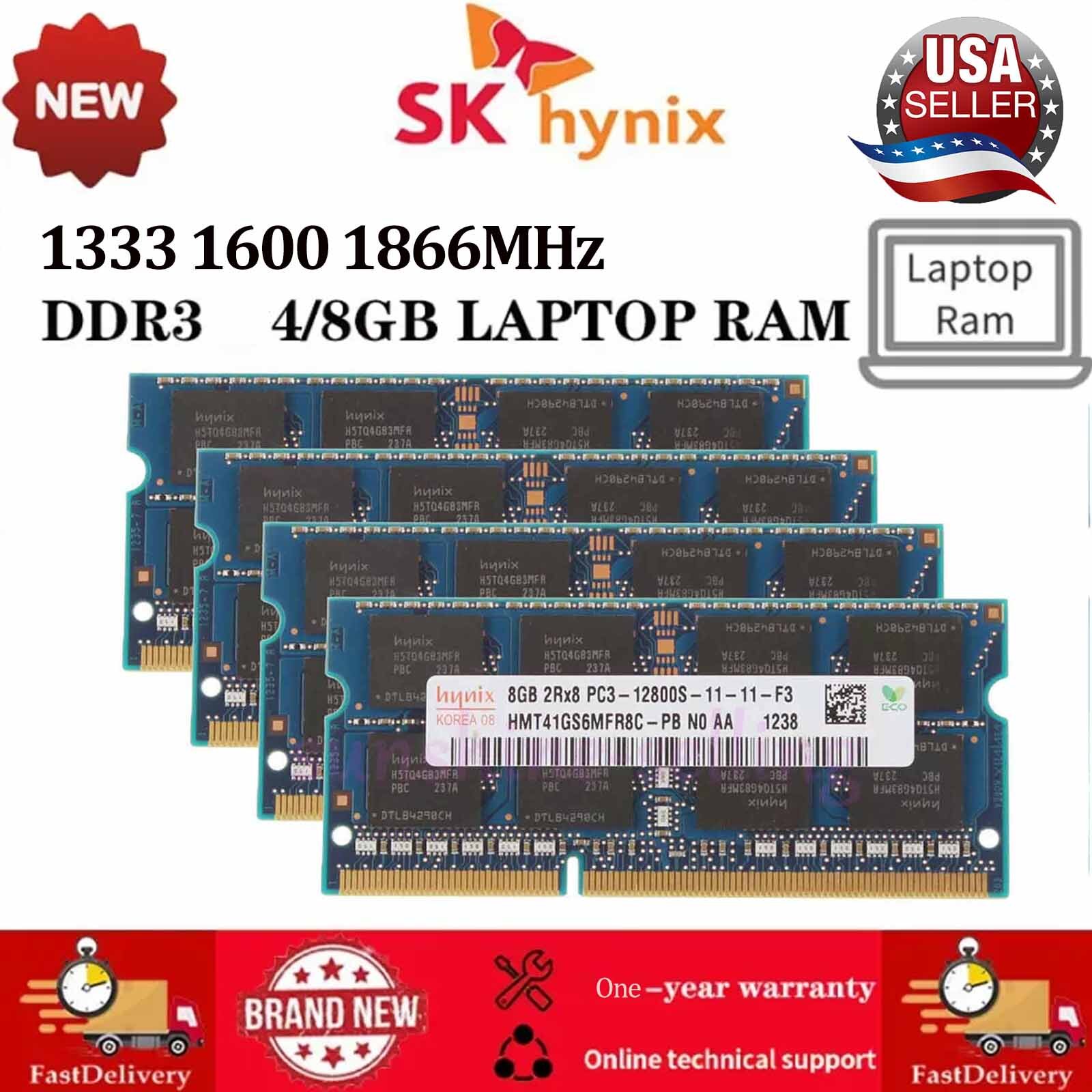 Mémoires RAM KAMOSEN DDR3 DDR3L 4 Go 8 Go SODIMM