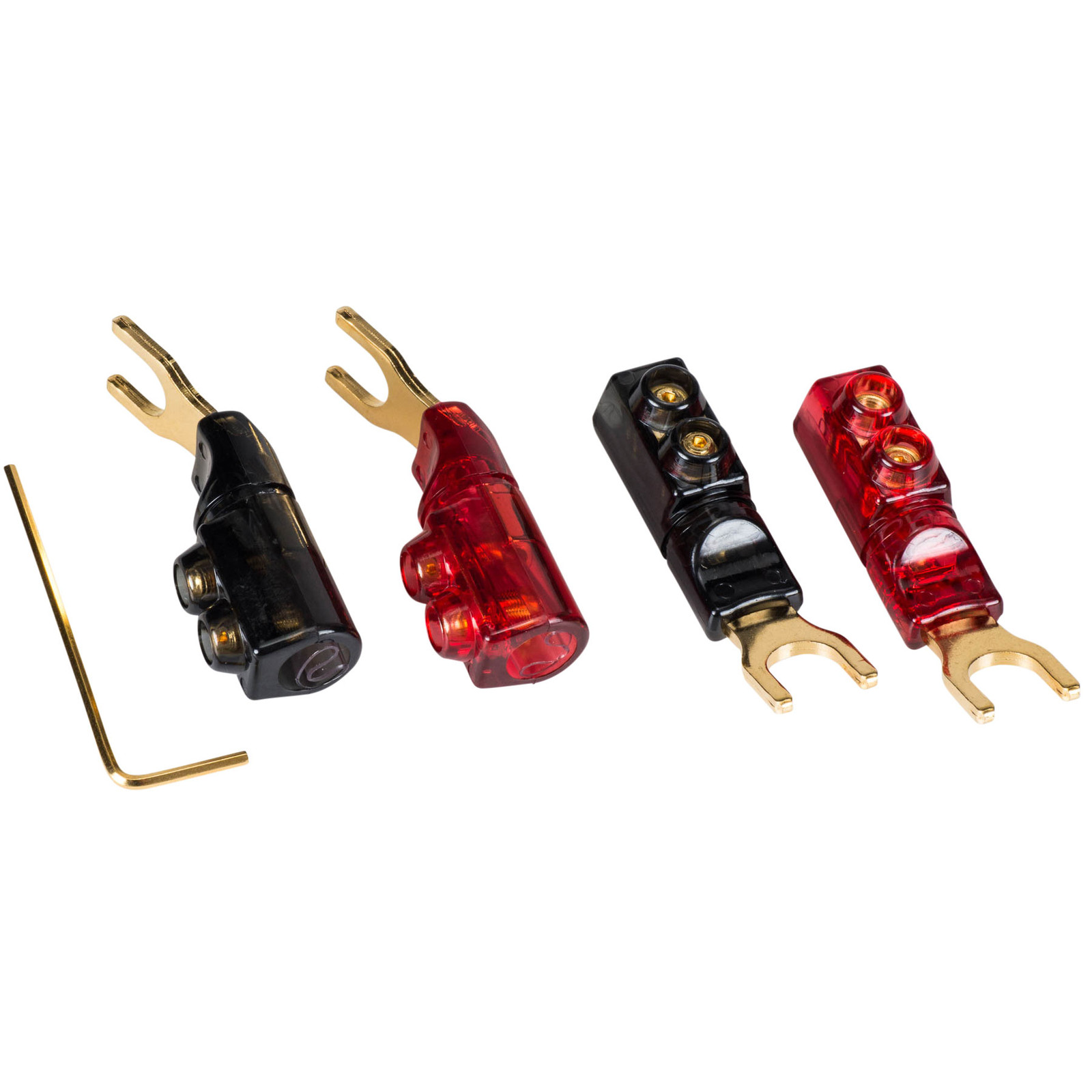 5/16" Spade Terminal with Dual Set Screws and Poly Carbonate