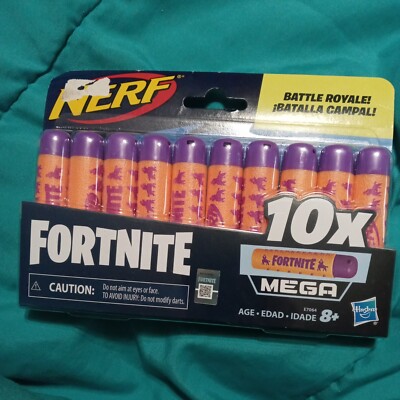 NERF Fortnite Battle Royale MEGA 10 Dart Refill Pack IN STOCK