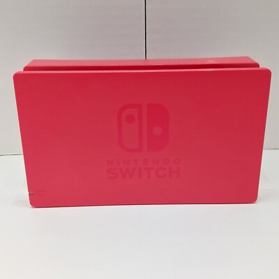 OEM Genuine Nintendo Switch TV Charging Dock Mario Red and Blue Special Edition
