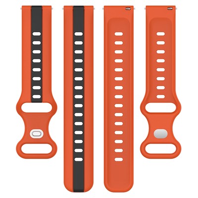 Silicone Wrist Watch Band Strap For Samsung Galaxy Watch 4 5 5 Pro 3 4 Classic