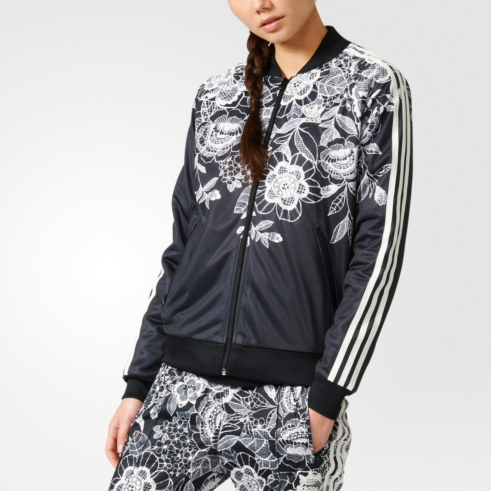 adidas originals superstar track top womens