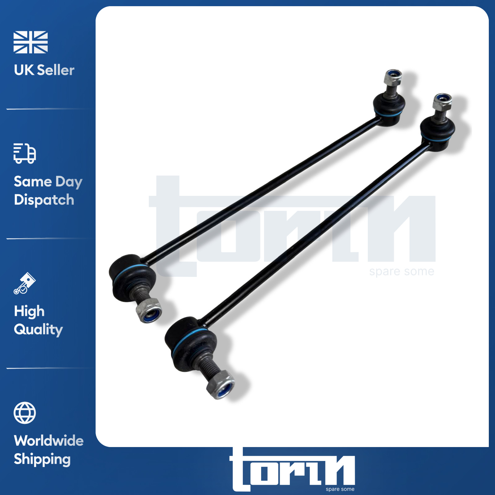 2X Front Stabiliser Anti Roll Bar Drop Links For VW Golf 5 Audi A3 Q3 Seat Leon