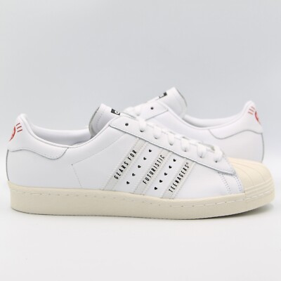 Adidas Superstar Human Made Mens Sneakers Casual Shoes White Black FY0730