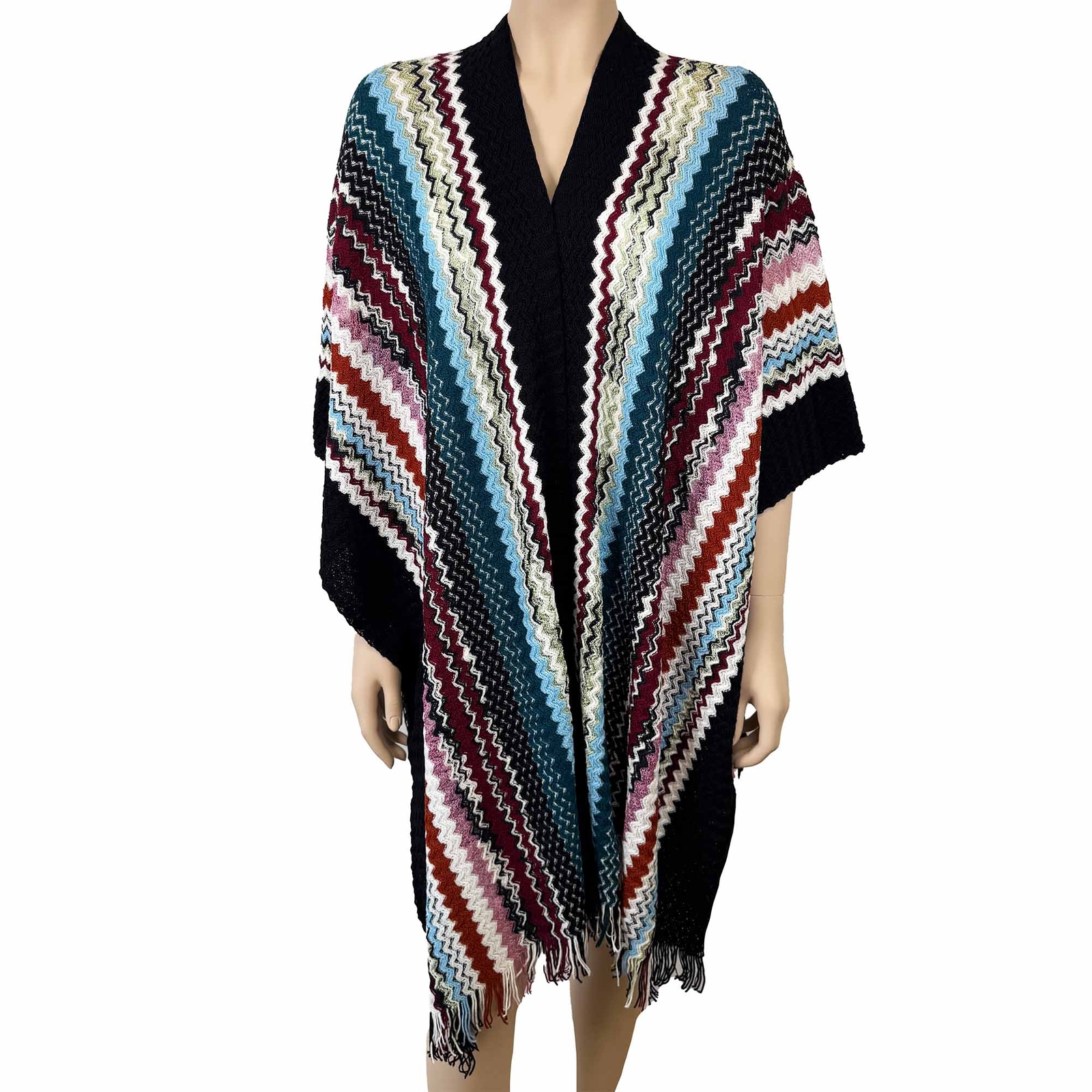 Missoni Poncho Cape Mantella
