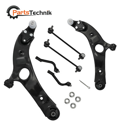 For 2012-2014 Sonata Kia Optima 6x Front Lower Control Arm Sway Bar Tie Rod