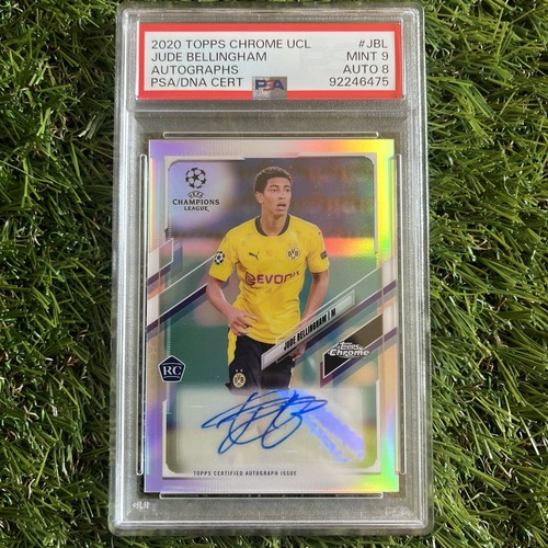2020-21 Topps Chrome UEFA Jude Bellingham #CA-JBL RC Auto