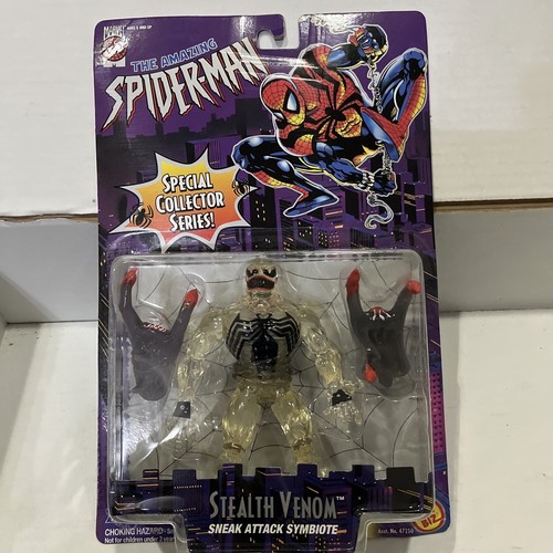 1995 Toy Biz The Amazing Spider-Man Stealth Venom Action Figure