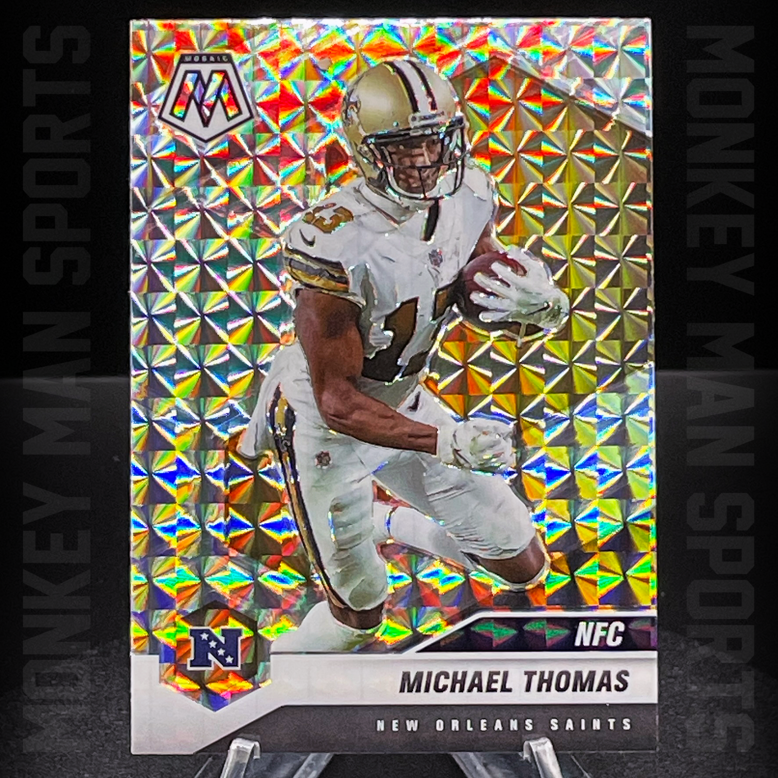 2021 Mosaic - Michael Thomas - #216 MOSAIC SILVER SAINTS MINT
