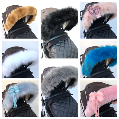 fur hood for silver cross pram