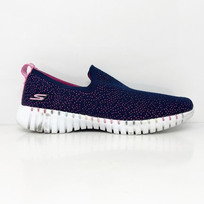 

Skechers Mens Go Walk Smart Glory 302058L Синие повседневные кроссовки Размер 6, Синий, Go Walk Smart Glory