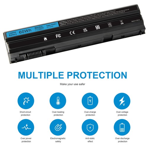 Lot E6540 T54FJ Battery for Dell Latitude E6440 E5430 E5520 E5530 E6420 E6430