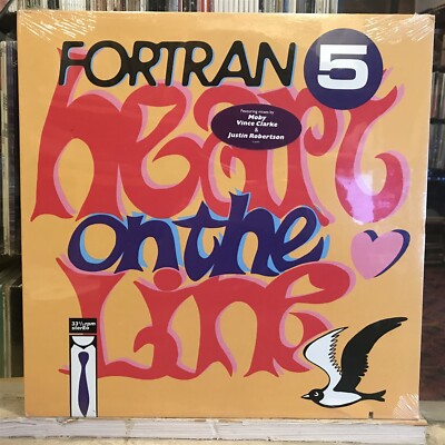 [EDM/DANCE]~SEALED 12''~FORTRAN 5~MOBY~VINCE CLARK~Heart On The Line~[1991~MUTE]