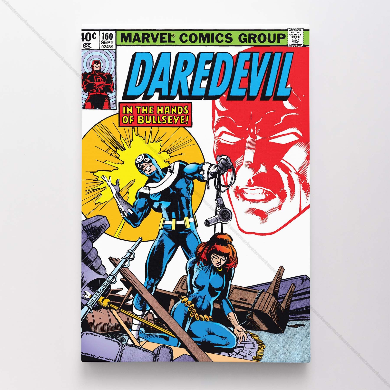 Daredevil Poster Canvas Vol 1 #160 Comic Book Art Print