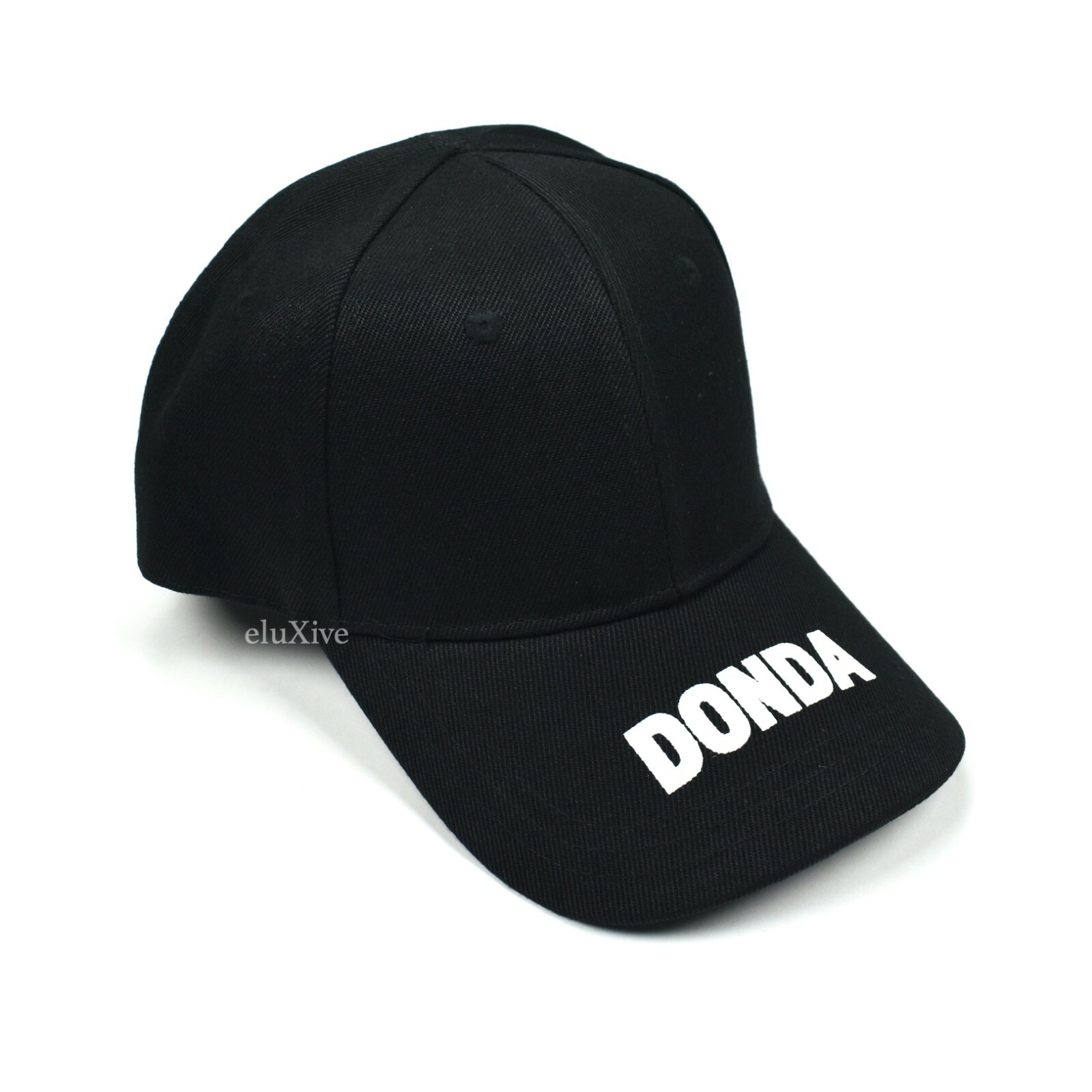 NWT Kanye West Balenciaga Black DONDA Print Hat Strapback NWT Kanye West Balenciaga Black DONDA Print Hat Strapback