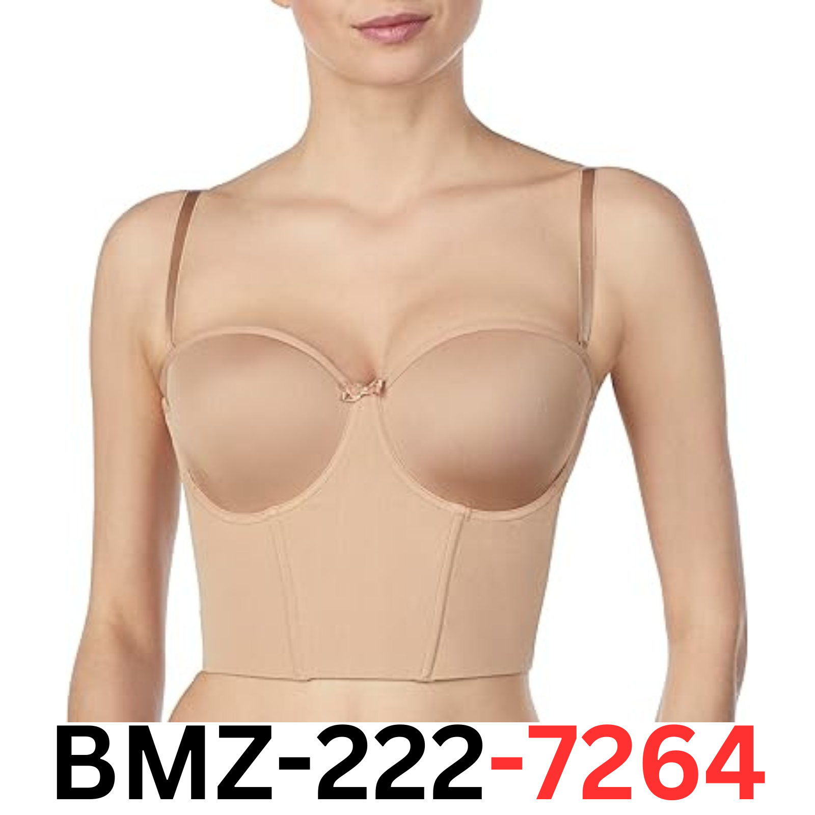 Le Mystere Women's Sheer Illusion Demi Bra, Natural, 34F