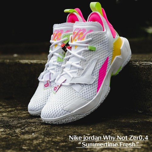 Pre-owned Nike Jordan Why Not Zer0.4 Pf Summertime Fresh Pre-owned Nike Jordan Why Not Zer0.4 Pf Summertime Fresh