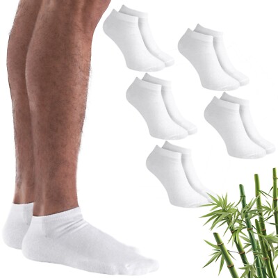 Herren Socken BAMBUS 5 Paar Neti SM00001 Sneaker Kurzsocken Fußlinge 39-46