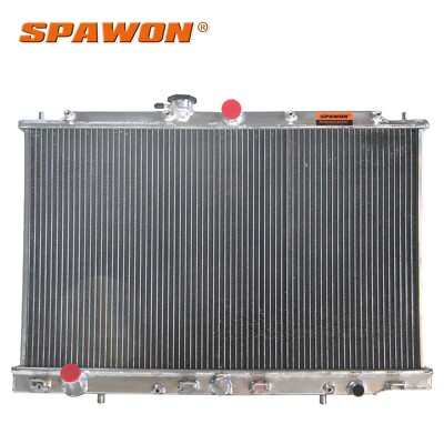 2375 Aluminum Radiator Fit Acura CL Premium Type-S TL V6 3.2L 2001-2003 SPAWON