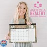 Hadley Designs Desk Calendar 2026 - Desktop Calendar 2026, 18 Month Large Desk Calendars 2026-2027, January 2026 - June 2027, Cute MagnoliaTheme Classroom Decor Teacher Must Haves, Designed in USA