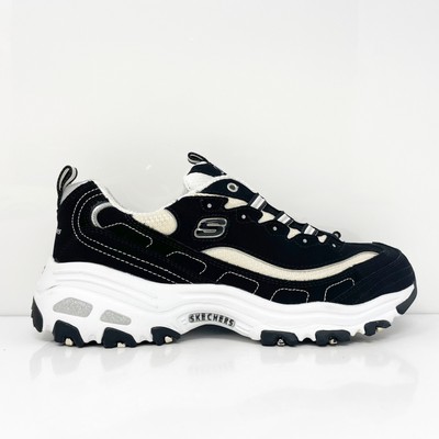 

Skechers Womens D Lites 11930 Черная повседневная обувь Кроссовки Размер 9, Черный, D Lites