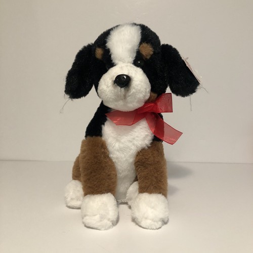 Walmart Bernese Mountain Dog Plush Holiday Time Puppy Stuffed Animal Toy