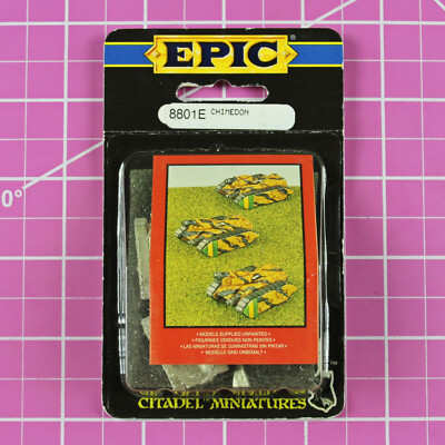 Epic 40K Imperial Guard Chimedon NIB Metal Rare OOP Warhammer Armageddon Chimera