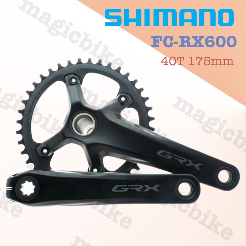 Shimano GRX FC-RX600 40T-175mm Crankset 1x11-speed Road Bike