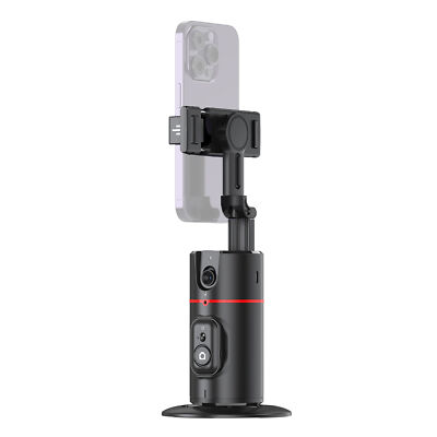 Auto Face Tracking Tripod Desktop Phone Holder 360° Selfie Gimbal Stand R1V6
