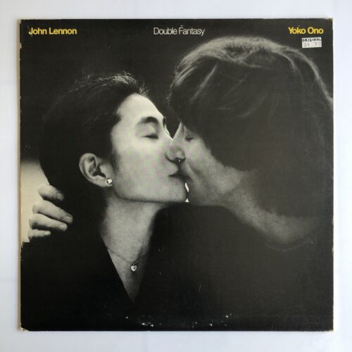 1980 Vintage JOHN LENNON YOKO ONO DOUBLE FANTASY 12” LP