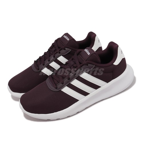 

adidas Lite Racer 3.0 Shadow Maroon Cloud Белые мужские кроссовки унисекс GX6741, Красный, Lite Racer 3.0