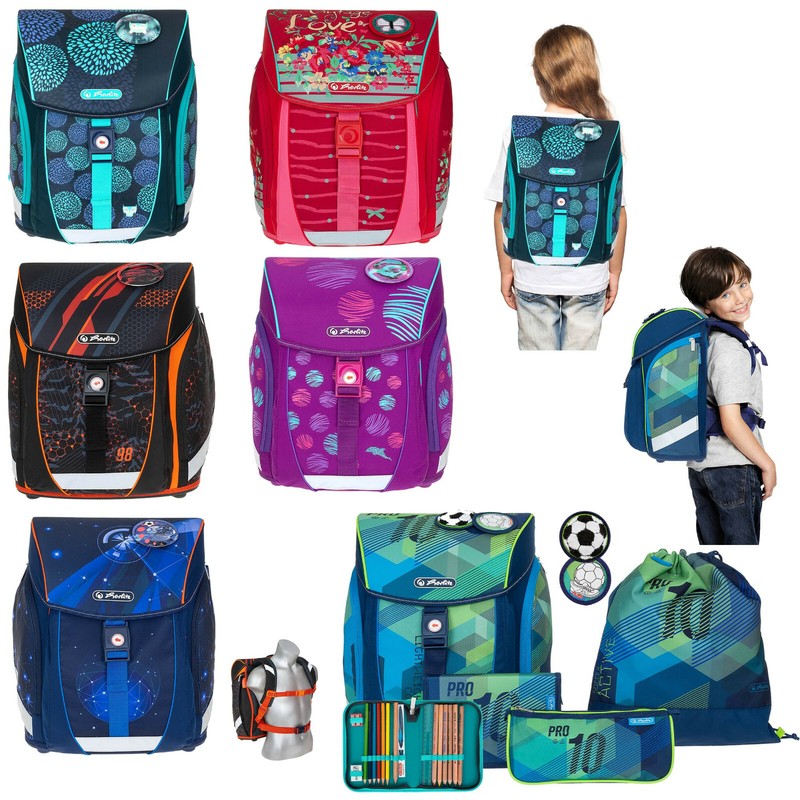 Schulranzen Jungen MÃ¤Dchen Filo Light Plus 6 Teile Ranzen Schultasche Tornister 