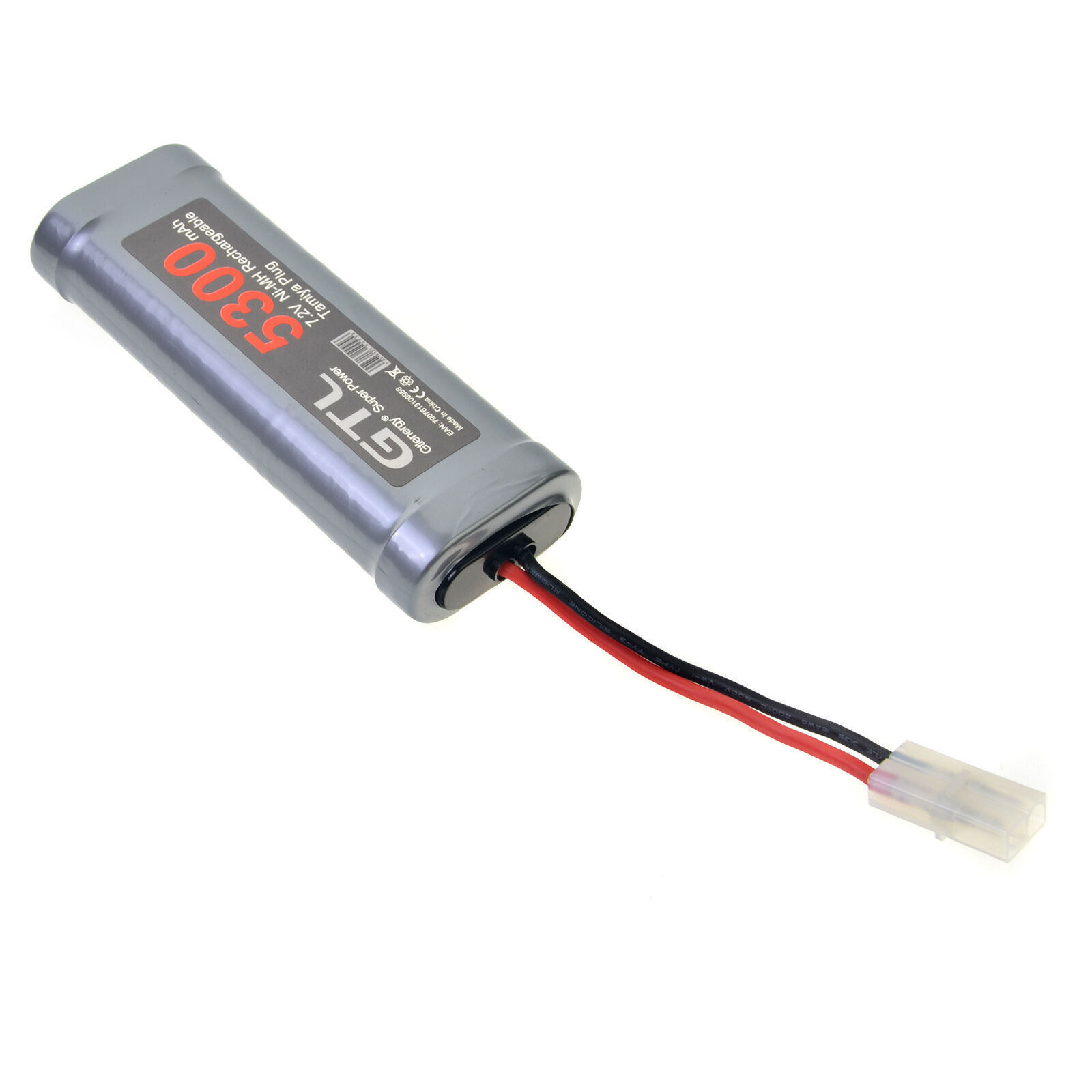 GTL 7.2V 5300mAH Ni-MH Rechargeable Battery For Toy Models RC Car Truck US STOCK