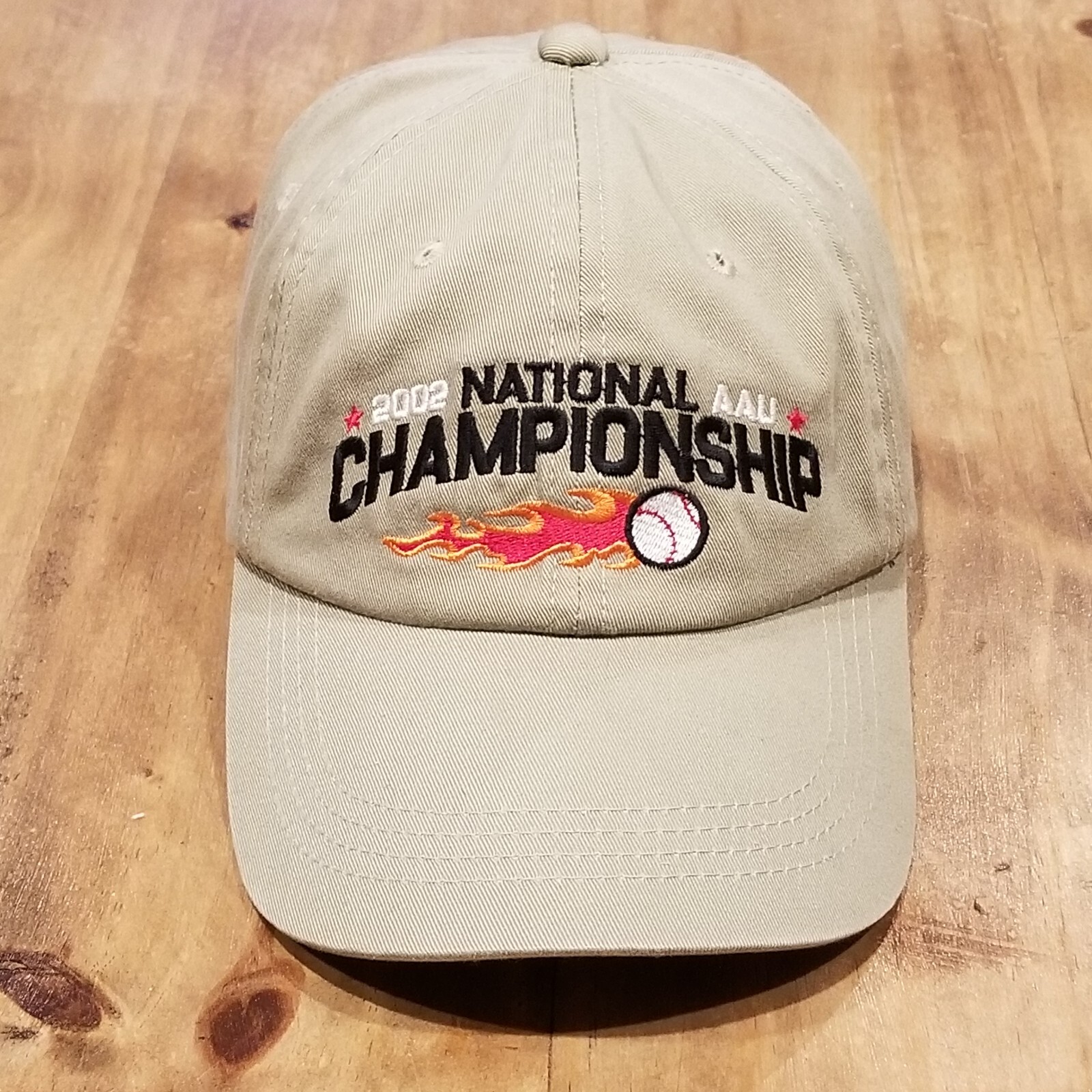 AAU National Championship Hat Cap Strap Back 2002 Baseball
