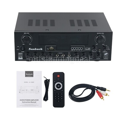 AV-888BT (AV-888) 900W 5.1 Channel Home Amplifier Hifi Stereo Audio Amplifier sz