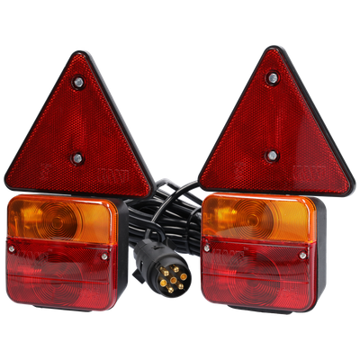 12V Beleuchtungssatz Magnetisch Rückleuchten Heckleuchte PKW Anhänger Trailer