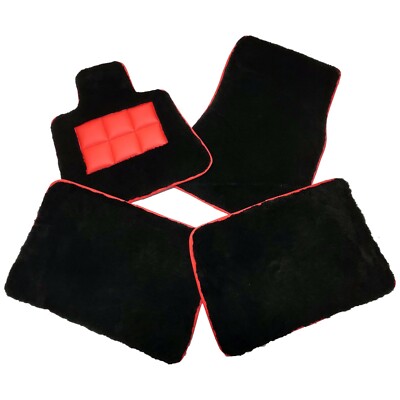 Genuine Lambswool Sheepskin floor mats fits Wraith Dawn Cullinan Ghost Phantom