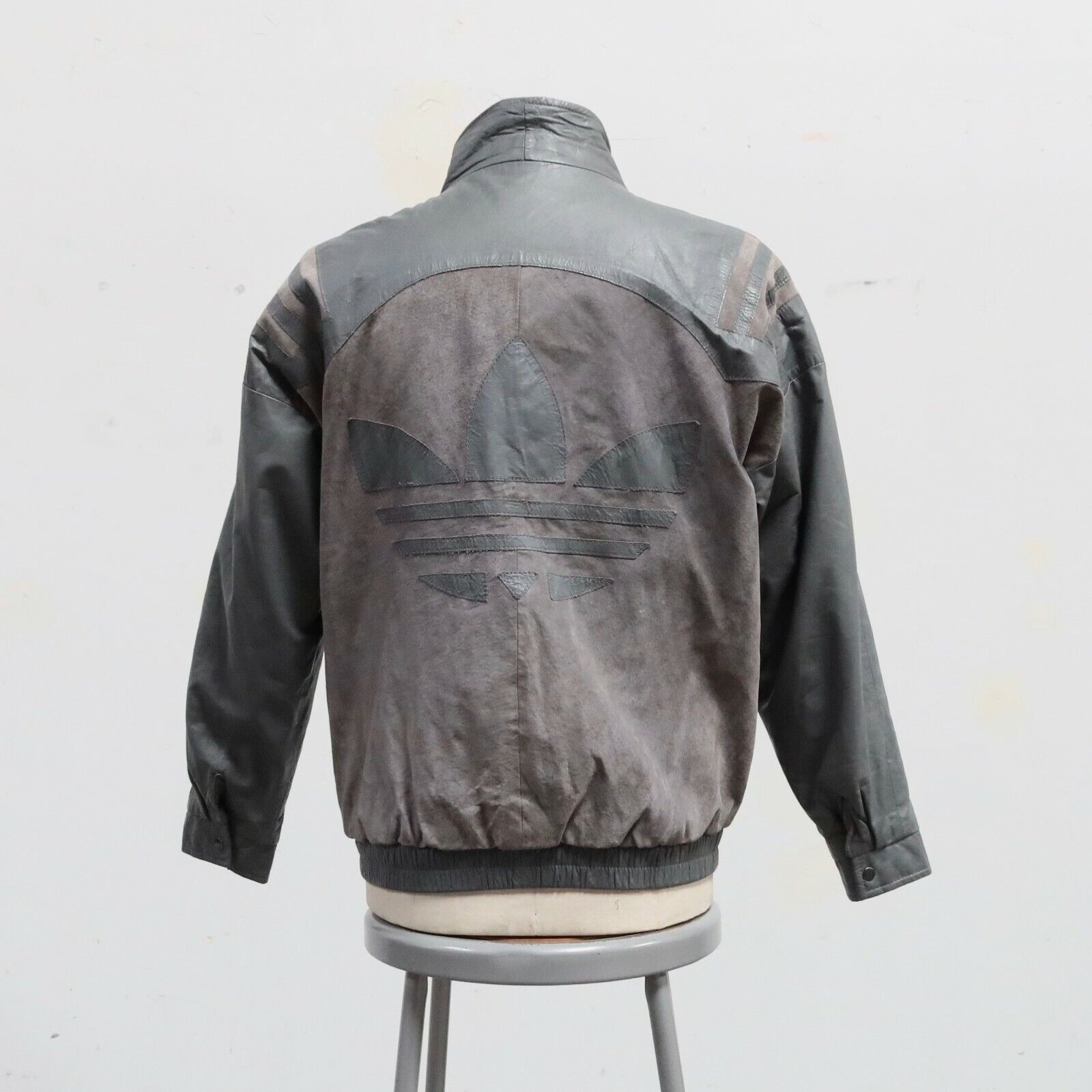 Vintage 80s Adidas Trefoil Logo Leather Suede Jacket Size M Made in Korea | eBay Vintage 80s Adidas Trefoil Logo Leather Suede Jacket Size M Made in Korea | eBay