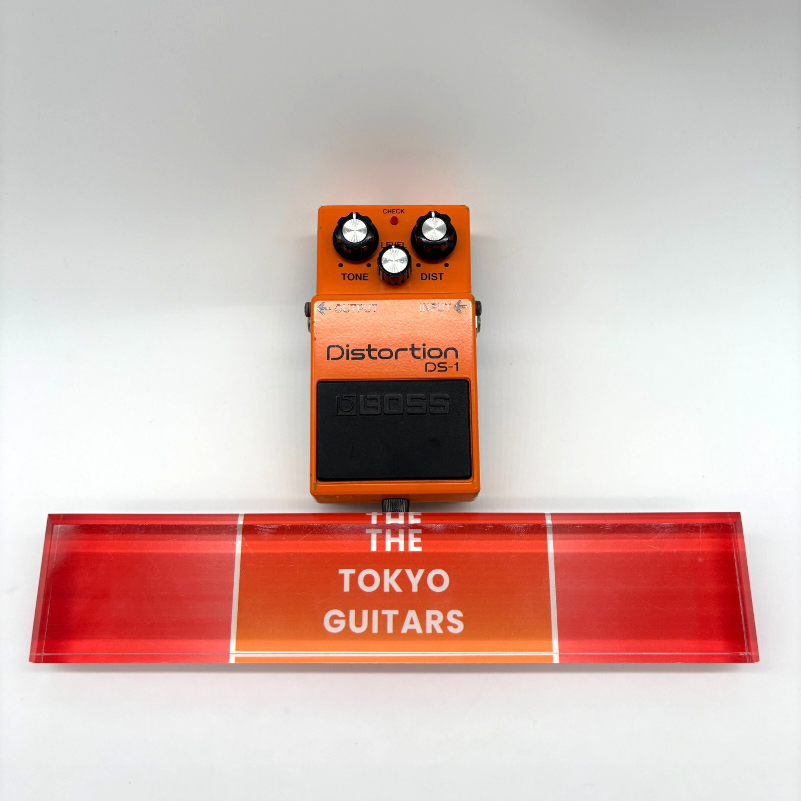 BOSS DS-1 DISTORTION 2012年 台湾製 青LED換装