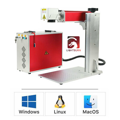 M7 MOPA Laser 100W JPT Fiber Laser Engraver Marker 300x300mm Color Marker