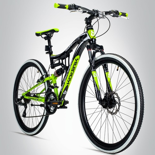 26 Zoll Mountainbike Bergsteiger Kodiak Scheibenbremse Vollfederung MTB B-WARE