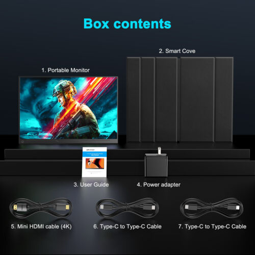 2K Portable Monitor 144Hz Gaming Display 17.3 2K Portable Monitor 144Hz Gaming Display 17.3