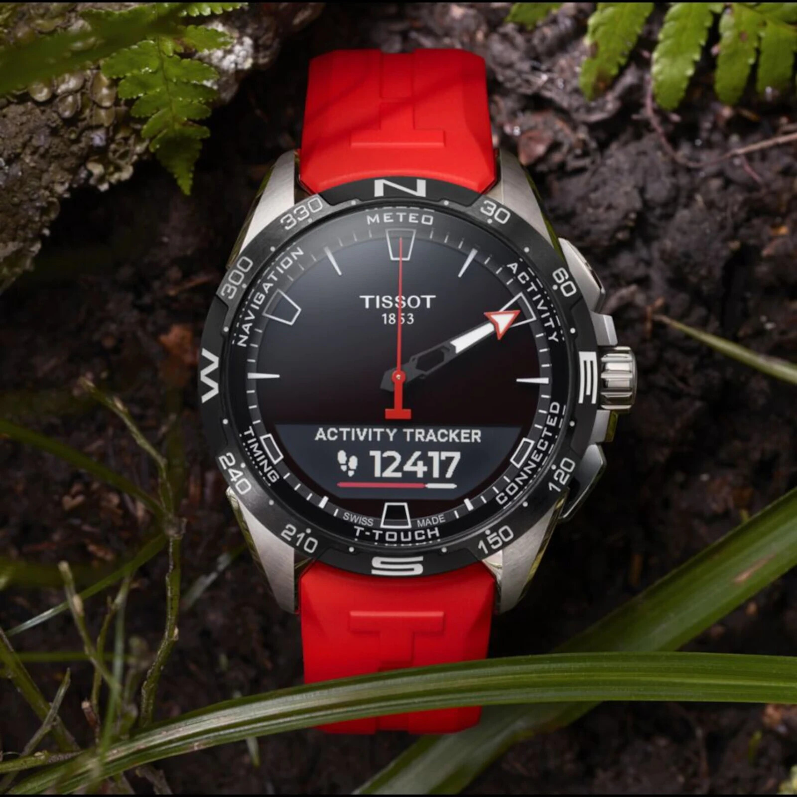 Pre-owned Tissot T-touch Connect Professional With Tags Timepiece T121.420.47.051.01