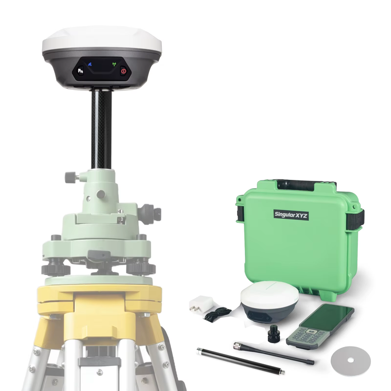 GNSS RTK Surveying Equipment Complet IMU E1 Lite 2cm High Accuracy Software GNSS