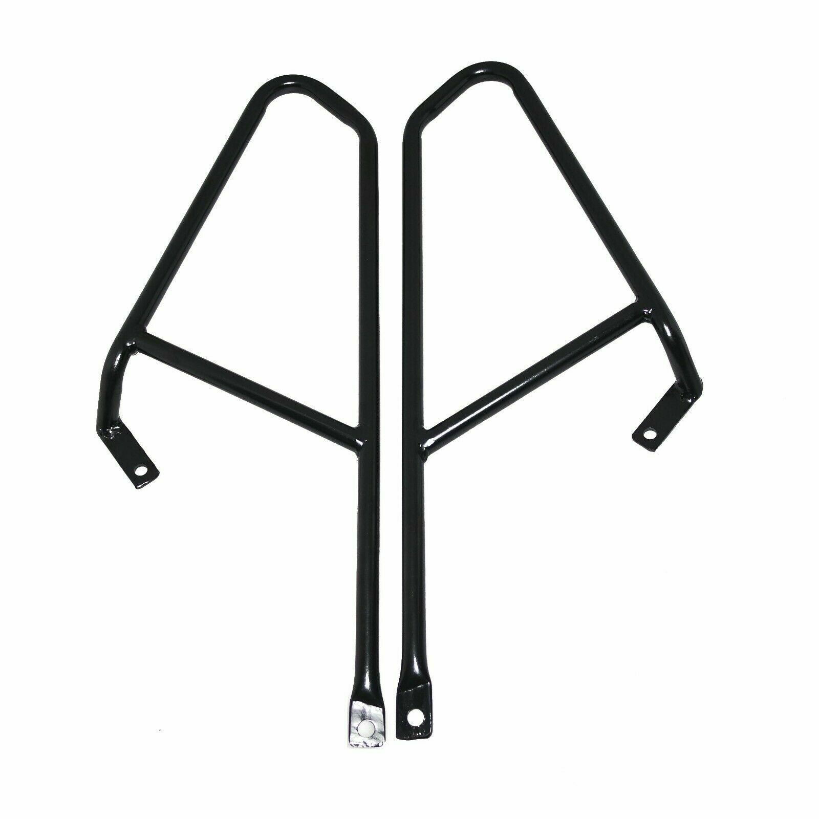 Fits Royal Enfield Pannier Mounting Rails Mounts Black Classic 350 500cc  