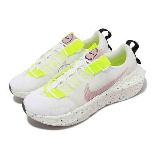 

Женские шоссейные кроссовки Nike Wmns Crater Impact White Pink Glaze Volt CW2386-102, Белый, Wmns Crater Impact
