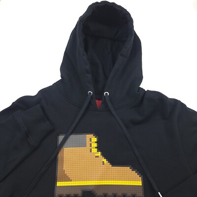 $220 Mostly Heard Rarely Seen 8-Bit Trail Hoodie Mens Size XL Black Cotton