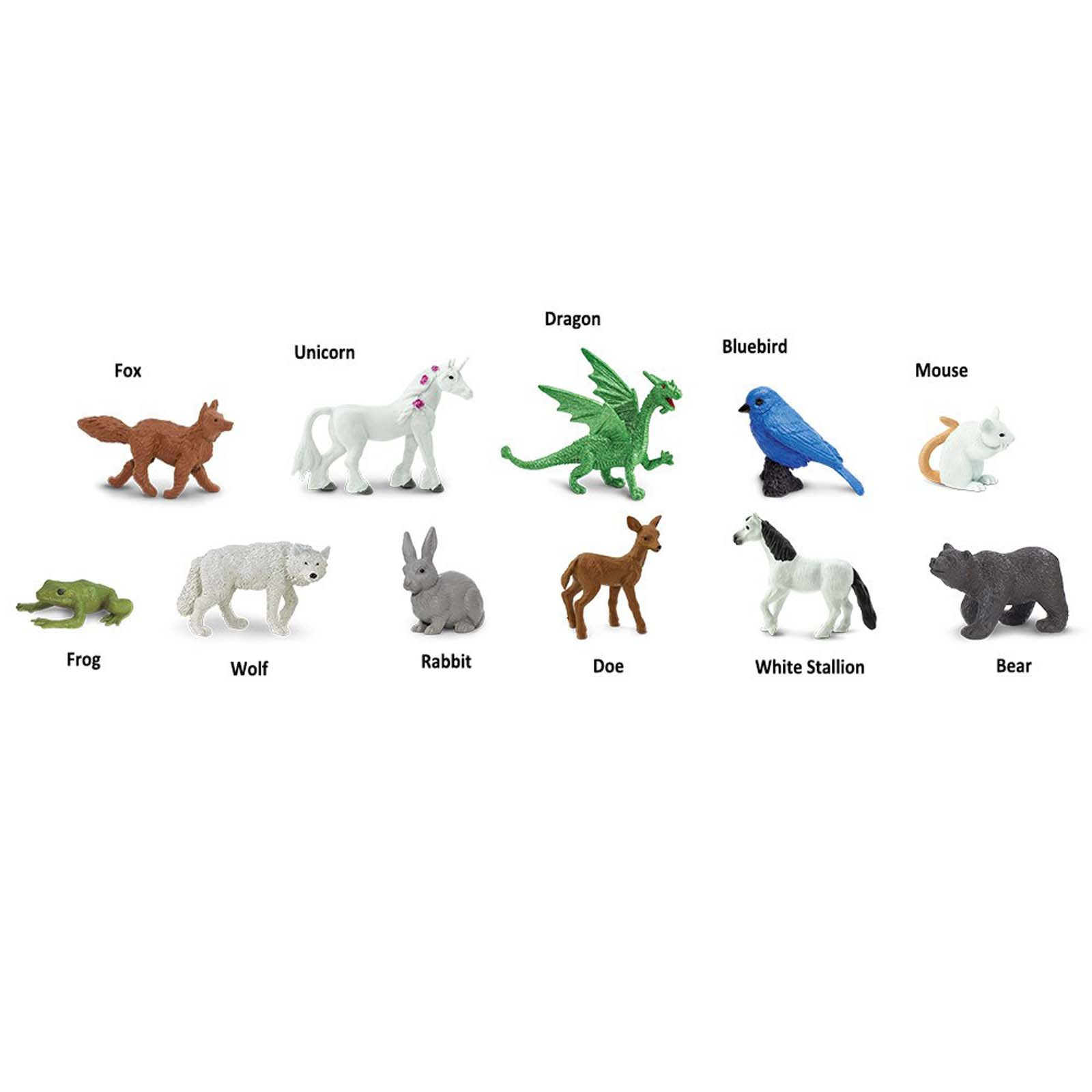 Сказочные животные Toob Mini Figures Safari Ltd НОВЫЕ игрушки Фэнтезийные животные
