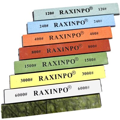 8Pcs Knife Sharpening Stones for RAXINPO RUIXIN PRO Professional Precision Ad...