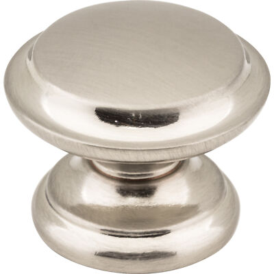 Cordova 1-3/8'' Diameter Mushroom Knob, Satin Nickel